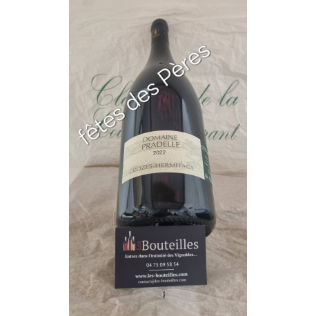 DOMAINE PRADELLE Crozes- Hermitage Rouge 2022 magnum