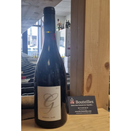 Domaine Coudoulis 2015 Lirac " Cuvée G " Guillaume Perraud bouteille N° 0296