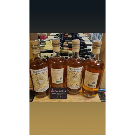 Distillerie les Feux de Saint-Jean , Bio Rhum Ambre -70cl/46%Nicolas ANGENIEUX